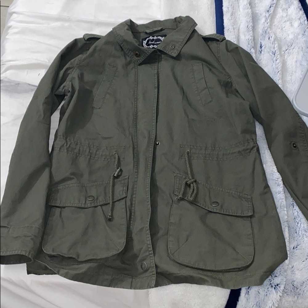 Olive Jacket size Small Forever21